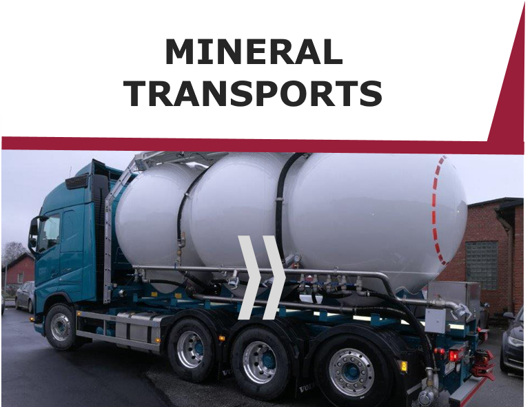 Mineral transports